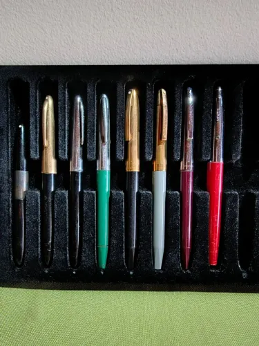 Canetas tinteiro Sheaffer's 15 peças