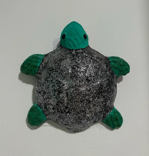Decoração em gesso - Tartaruga