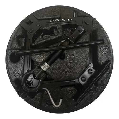 Kit Macaco Chave Roda Isopor Fiat Argo 1.0 2018