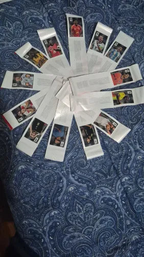 Figurinhas da coca cola do album da copa do mundo