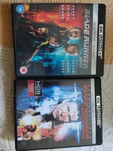 Blade Runner e Blade Runner 2049 - Ultra HD ambos Dublados em PTBR