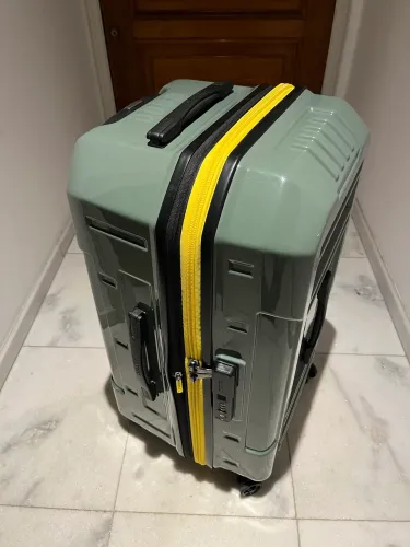 Mala delsey rempart trunk media verde/ cactus