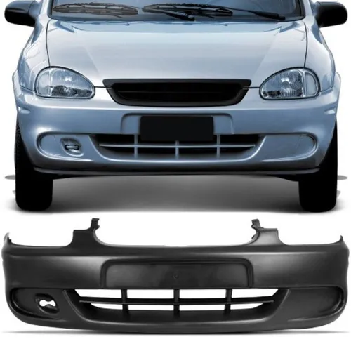 Parachoque Dianteiro Corsa Hatch Pick-Up 1999/2002 Classic 2000/2008 Wagon 2000/2002 Preto