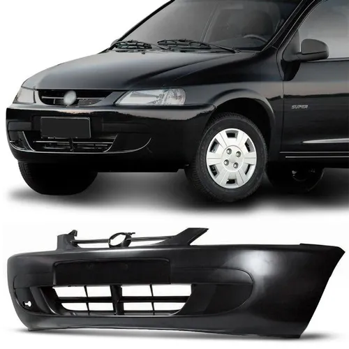 Parachoque Dianteiro Celta 2000 2001 2002 2003 2004 2005 2006 Preto