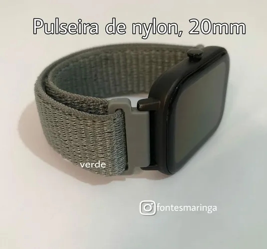 Pulseira de Nylon para Smartwatche de 20mm