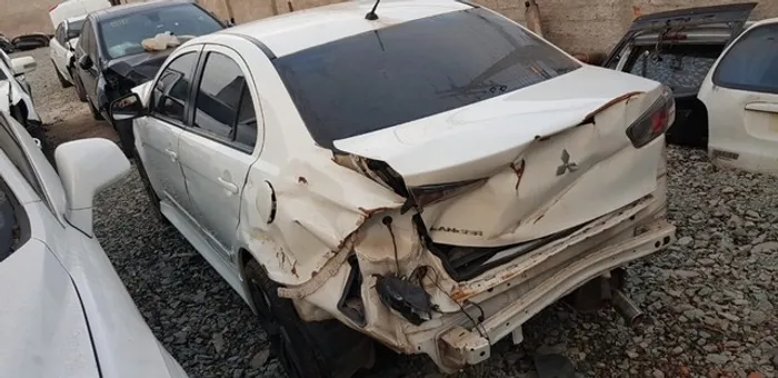 Sucata Mitsubishi lancer 2.0 2012 aut - retirada de peça