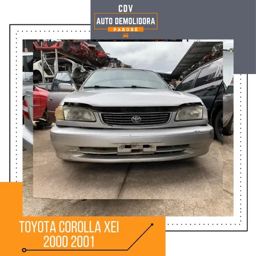 Sucata Toyota Corolla XEI 2000 2001 disponível para venda de peças