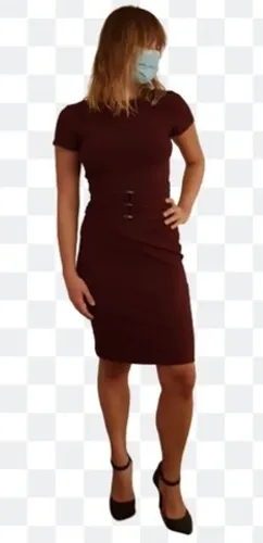 Vestido Sacada Tam M Stretch