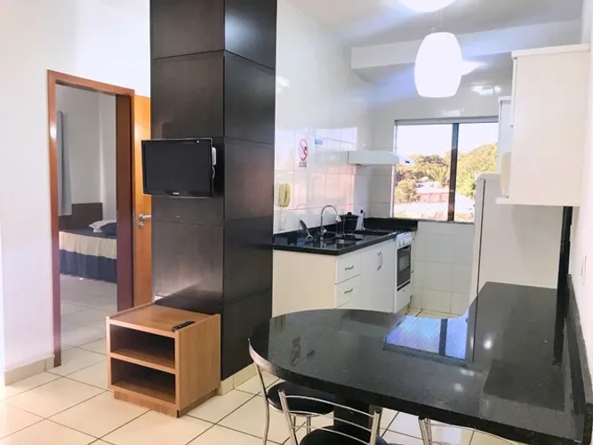 VENDO APARTAMENTO EM CALDAS NOVAS NO CONDOMÍNIO RENAISSANCE PARK COM DOIS QUARTOS.
