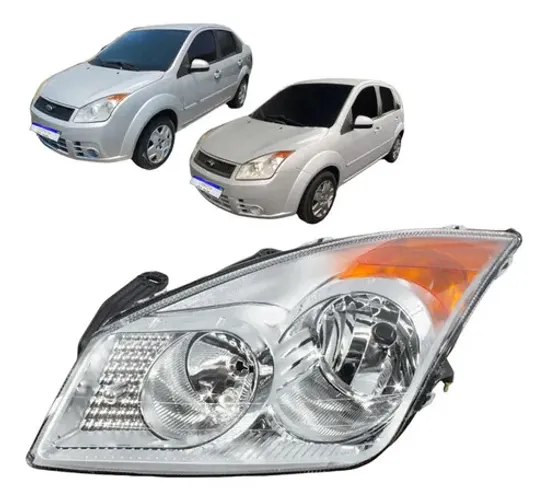 Farol Ford Fiesta 2008 2009 2010 L.e Novo