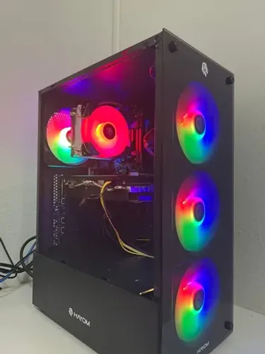 PC Gamer i5 7400 | 16 GBs | RX 6400 | SSD 512 GBs Novo c/ Garantia