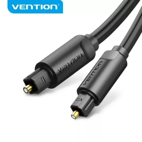 Cabo Optico  Audio Digital Toslink Spdif - 3m , Vention  Compatível com Dolby/DTS/5.1/7.1 