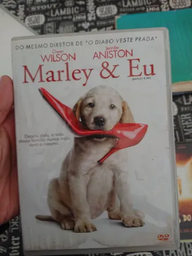 Dvd original Marley e Eu dublado