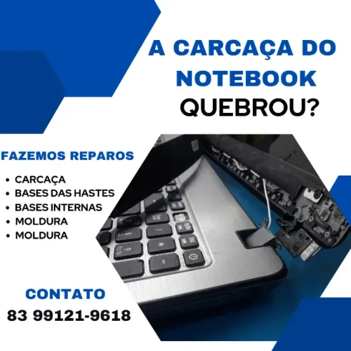 Reparo da carcaça de notebook