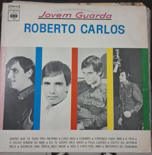 Disco de Vinil Roberto Carlos - Jovem Guarda