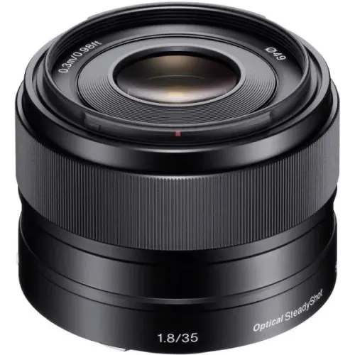 Lente Sony Sel 35MM F/1.8 Oss - Nova na caixa!