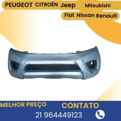 Para-choque dianteiro Nissan frontier 17/20    etq4537