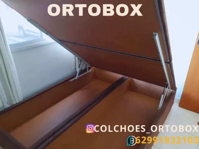 Box baú Queen size Estrutura: madeira de eucalipto tratado