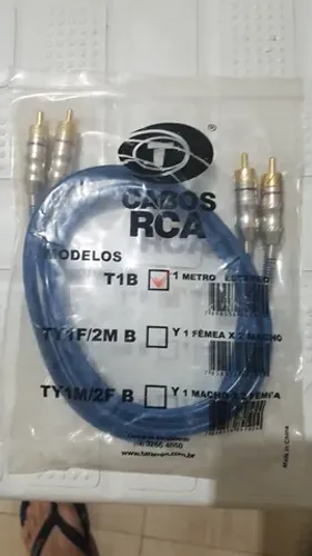 Kit Cabo RCA Taramp?s Amplicadores