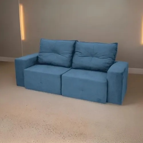 Sofá Retrátil Reclinável Clássico - Conforto e Simplicidade