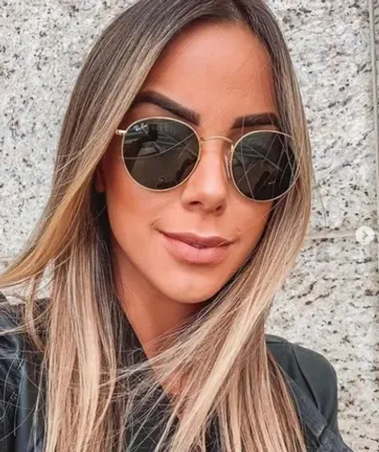 Óculos Ray-Ban Hexagonal Titanium 