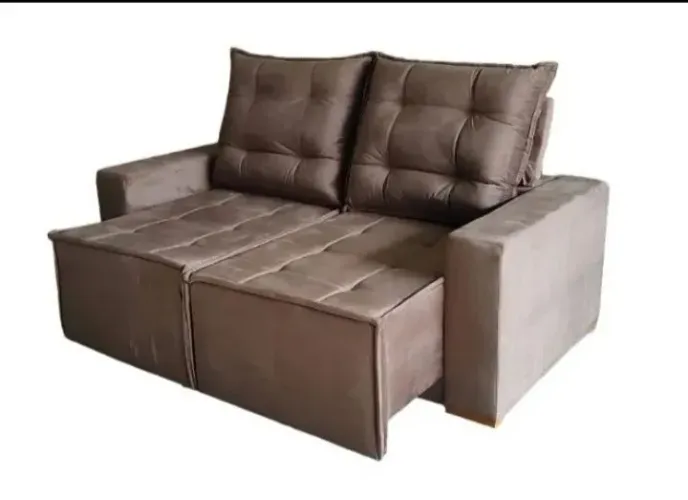 Sofá Retrátil Perfeito para Seu Apartamento Com Frete Grátis!!