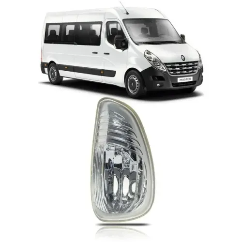 PISCA DO RETROVISOR LADO DIREITO RENAULT MASTER 2014 A 2021