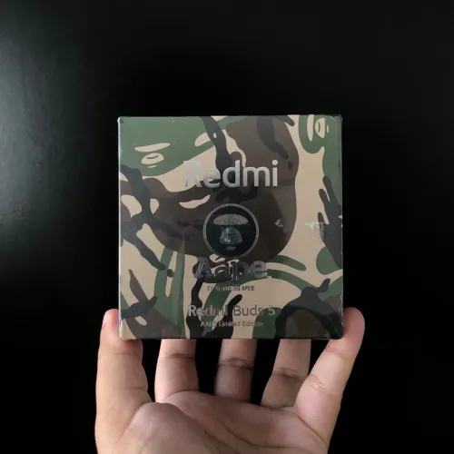 Xiaomi Redmi Buds 5 AAPE Limited Edition - Fones de ouvido com Cancelamento De Ruído Ativo