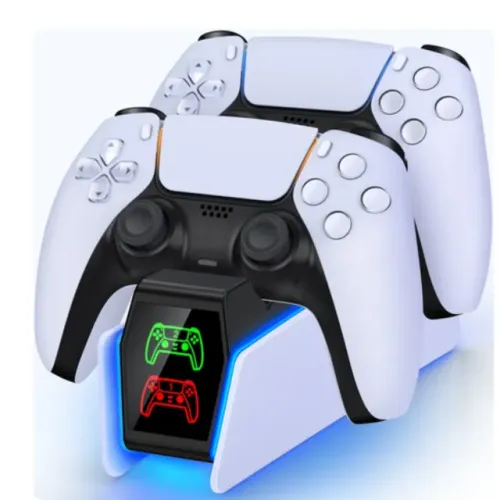 Estação De Carregamento Duplo Para Ps5 Gamepad Beboncool