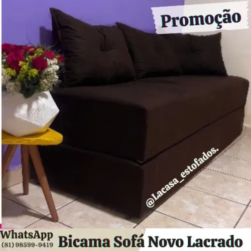 Sofá Cama Bicama - direto de fábrica
