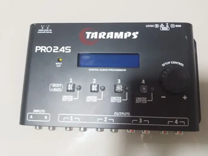 Processador de áudio automotivo taramp's