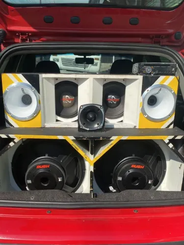 Som automotivo completo