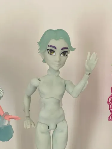 Boneco Gil Monster High G3 Perna Azul