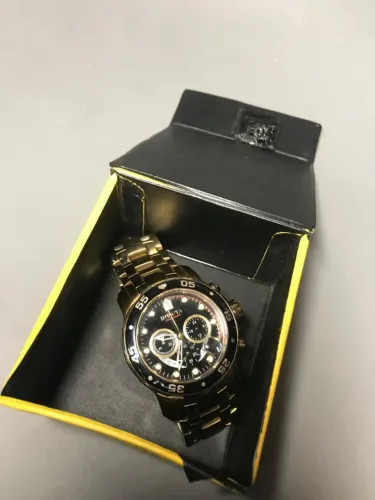 Relógio Invicta pro drive 18k 