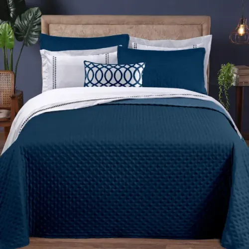 Core Leito Cama de Casal Azul