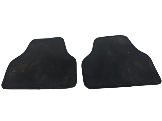 Par Tapete Traseiro Borracha Prisma Ltz 2019 Preto