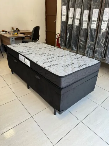 Cama Box Solteiro- BAÚ PARA ECONOMIZAR ESPAÇO