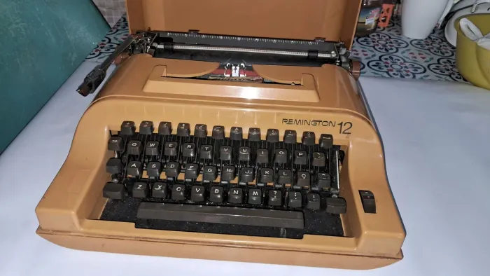 Máquina de Escrever Remington 12 - Vintage