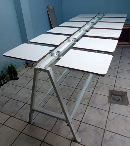 SERIGRAFIA EQUIPAMENTO PARA IMPRESSÃO DE CAMISETAS 12 BERÇOS MÓVEL COMPLETA ACEITAMOS