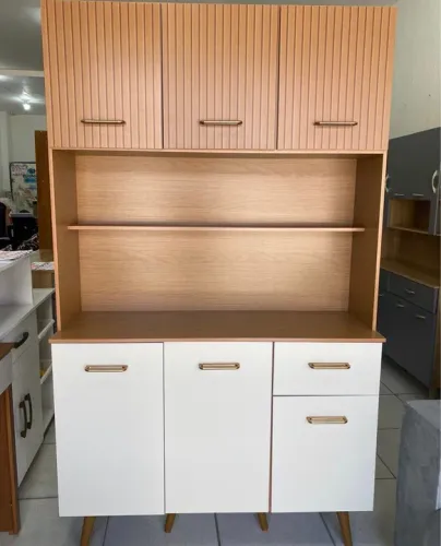 Armário de Cozinha 6 Portas- Produto Novo Entrega Rápida 