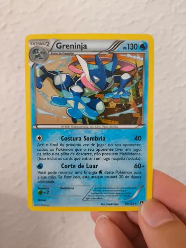 Carta Pokemon Greninja 40/122