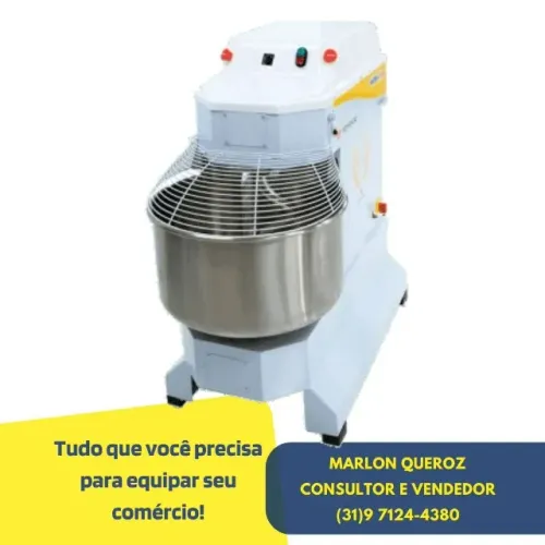 Amassadeira 25KG Espiral Venâncio Monofásica