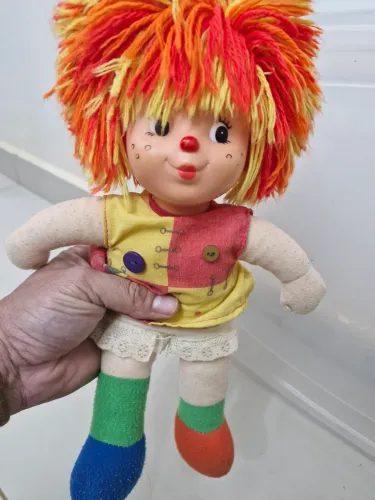 Boneca de Pano Emilia da Estrela- Vintage - Colecionador