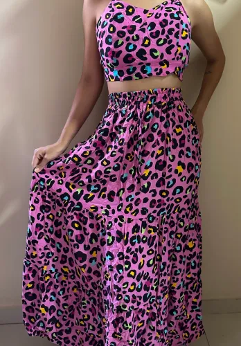 Conjunto animal print 