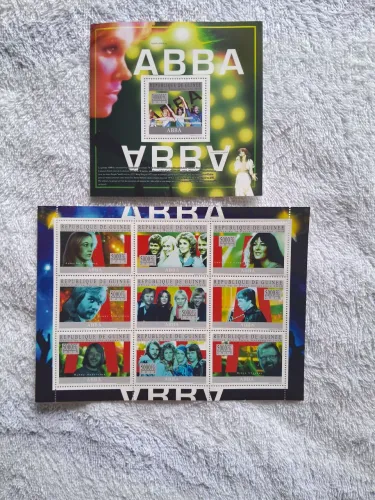Coleção de Selos ABBA.
