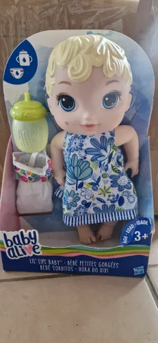 Boneca Baby Alive Lil' Sips - Hora do Xixi