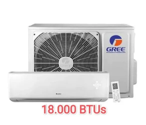 Ar Split Gree INVERTER 18000 BTUs + Nota + Garantia + Cartão 12x*!!!