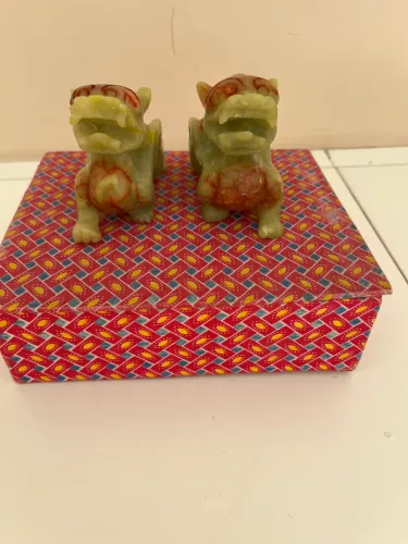 Feng Shui Par de Pi Xiu/piyao em pedra