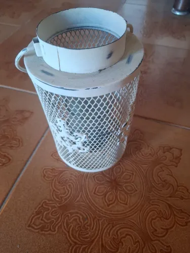 Lanterna Zara Home, 24cm, Estilo Vintage