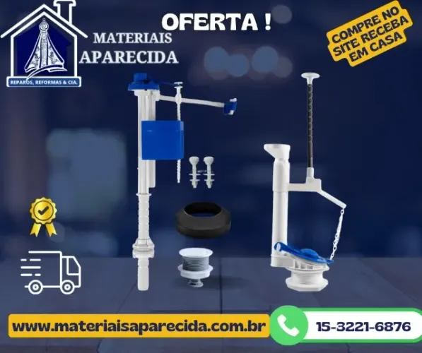 Kit Mecanismo Caixa Acoplada Universal ASTRA MU2/SP